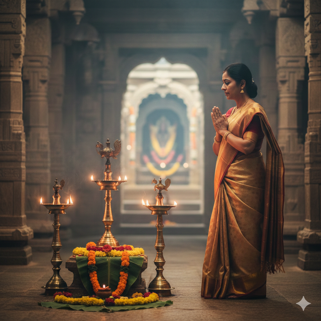 దేవాలయంలో ప్రదక్షిణలు: సమగ్ర సమాచారం gemini generated image bibm73bibm73bibm